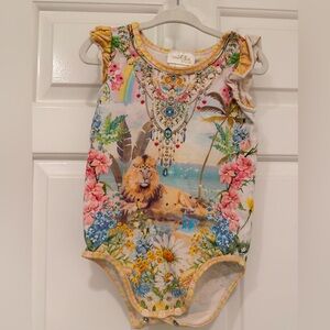 Milla by Camilla Tropical Safari Bodysuit, 18-24m